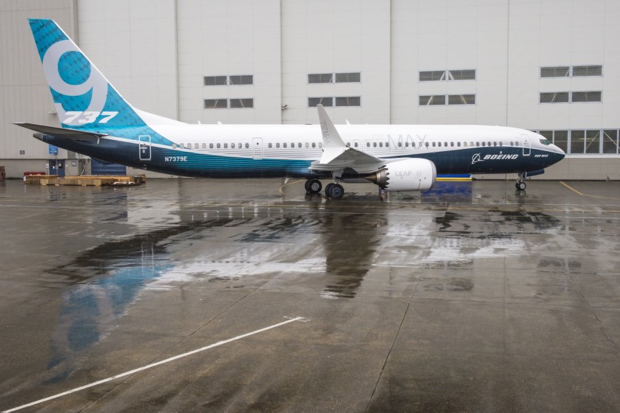 Pierwszy egzemplarz modelu Boeing 737 MAX 9.