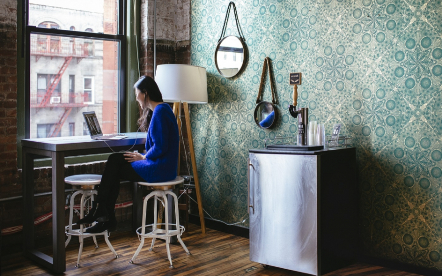 Biuro WeWork w Soho, Nowy Jork